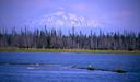 One of Oregons many Mounts over Crane Prairie Reservoir.
